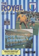 Reading v Preston North End 17-Feb-1990