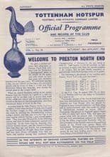 Tottenham Hotspur v Preston North End 18-Jan-1958