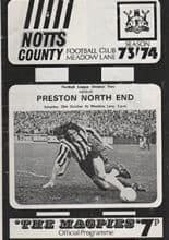 Notts County v Preston North End 20-Oct-1973