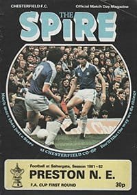 Chesterfield v Preston North End 21-Nov-1981