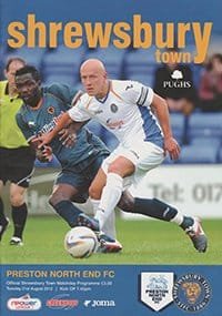 Shrewsbury Town v Preston North End 21-Aug-2012