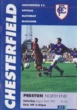 Chesterfield v Preston North End 23-Aug-1997