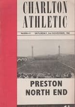 Charlton Athletic v Preston North End 09-Dec-1961