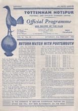 Tottenham Hotspur v Portsmouth 21-Feb-1959