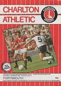 Charlton Athletic v Portsmouth 15-Mar-1986