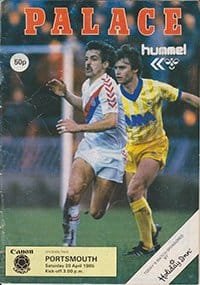 Crystal Palace v Portsmouth 20-Apr-1985