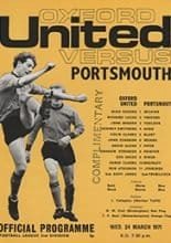 Oxford United v Portsmouth 24-Mar-1971
