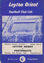 Leyton Orient v Portsmouth 26-Oct-1963