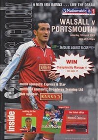 Walsall v Portsmouth 05-Apr-2003