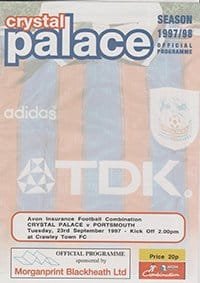 Crystal Palace Reserves v Portsmouth Reserves 23-Sep-1997