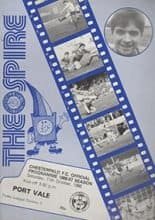 Chesterfield v Port Vale 11-Oct-1986