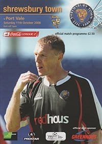 Shrewsbury Town v Port Vale 11-Oct-2008