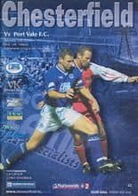 Chesterfield v Port Vale 13-Oct-2001