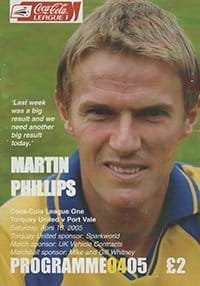 Torquay United v Port Vale 16-Apr-2005