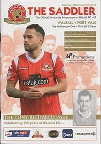 Walsall v Port Vale 30-Nov-2013