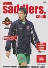 Walsall v Port Vale 07-Aug-2004