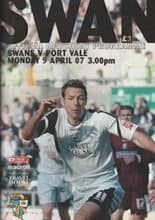 Swansea City v Port Vale 09-Apr-2007