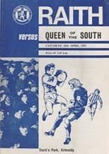 Raith Rovers v Queen of the South 26-Apr-1975