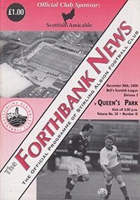 Stirling Albion v Queen's Park 30-Dec-2000