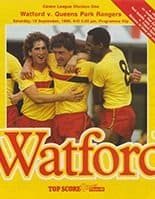 Watford v Queens Park Rangers 14-Sep-1985