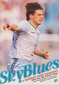 Coventry City v Queens Park Rangers 22-Apr-1989