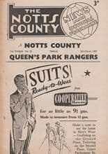 Notts County v Queen's Park Rangers 30-Mar-1959