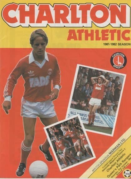 Charlton Athletic v Queens Park Rangers 31-Oct-1981