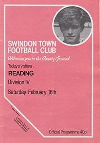 Swindon Town v Reading 18-Feb-1984