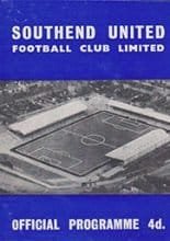 Southend United v Reading 19-Oct-1963