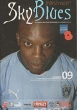 Coventry City v Reading 31-Oct-2009