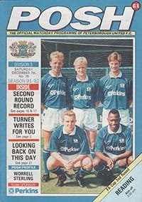 Peterborough United v Reading 07-Dec-1991
