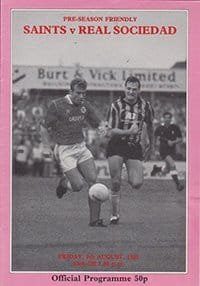 Southampton v Real Sociedad 09-Aug-1991