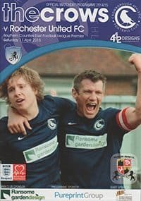 Crowborough Athletic v Rochester United 11-Apr-2015