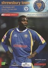 Shrewsbury Town v Rochdale 13-Apr-2009