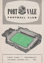 Port Vale v Rochdale 15-Jan-1966