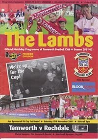 Tamworth v Rochdale 17-Nov-2001