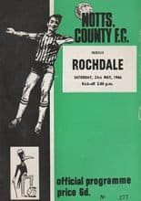 Notts County v Rochdale 21-May-1966