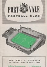 Port Vale v Rochdale 23-Mar-1968