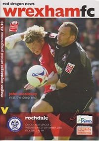 Wrexham v Rochdale 27-Sep-2006