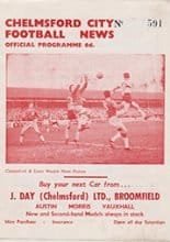 Chelmsford City v Romford 11-Apr-1966