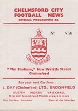 Chelmsford City v Romford 01-Feb-1964