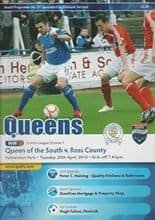 Queen of the South v Ross County 20-Apr-2010