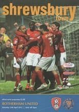 Shrewsbury Town v Rotherham United 14-Apr-2012
