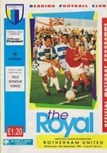 Reading v Rotherham United 16-Sep-1992