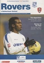 Tranmere Rovers v Rotherham United 02-Jan-2006
