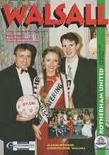 Walsall v Rotherham United 02-Mar-1996