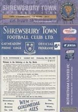 Shrewsbury Town v Rotherham United 04-Sep-2010