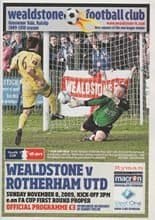 Wealdstone v Rotherham United 08-Nov-2009