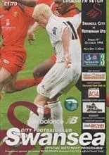 Swansea City v Rotherham United 09-Oct-1998