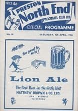 Preston North End v Rotherham United 09-Apr-1966